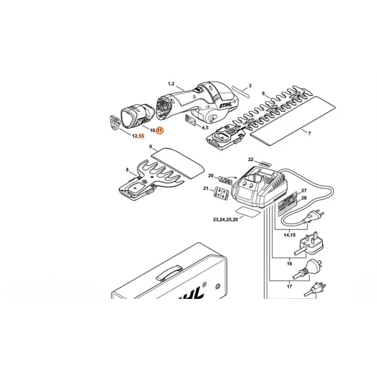 STIHL Akumulator  AS 4515 400 6501